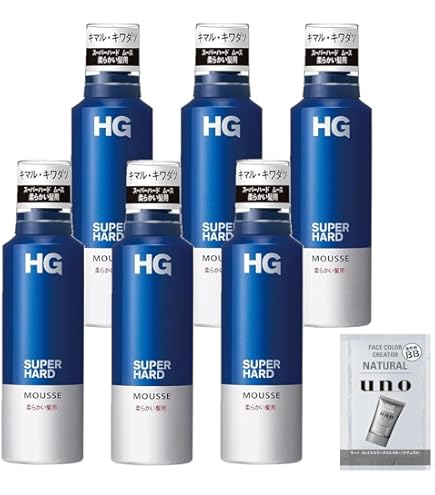 Amazon | 資生堂 HG スーパーハード ムース 柔かい髪 180g | Shiseido